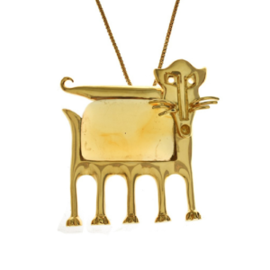 Felino traslucido - oro